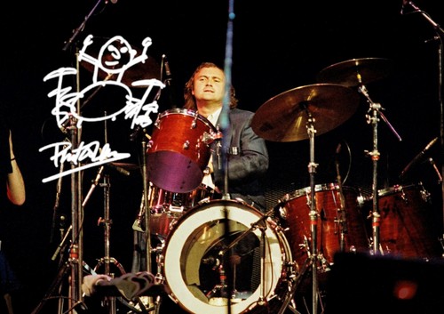 Photo signed by phil - a4,