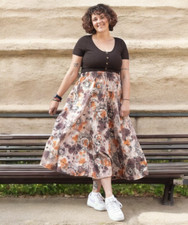 Woman's Hippie Skirt Tie Dye