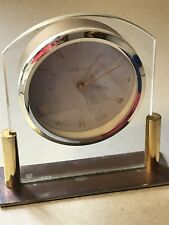 Contempory Glass Brass Mantel