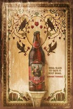 Saint Beer Aged Look Advert
