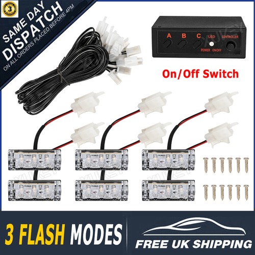 12v amber 18led - amber, grill