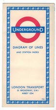 London Transport Underground Diagram of Lines 1966 Print Ref 866/2378Z/500M(R)