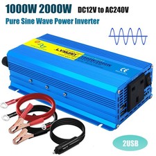 1000W 2000W Pure Sine Wave