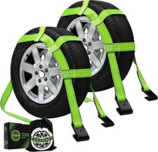 Tow Dolly Straps, 2 Pack Tow