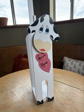 Vintage 90s Cottagecore Cow