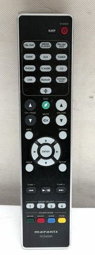 Genuine marantz rc040sr remote - genuine,