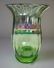 Antique / Vintage Green Ribbed