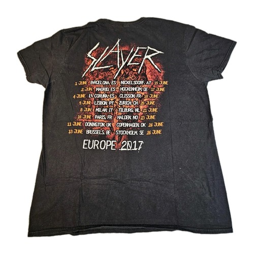 Slayer shirt europe 2017 - shirt,