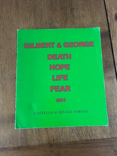 Gilbert george death - &, hope
