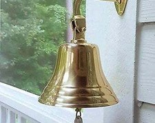 Solid inch brass ship - solid, 8