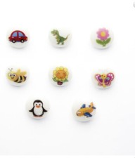 Baby picture shank buttons - shank,