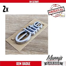 2x Genuine Vauxhall Elite