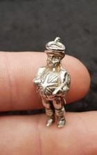 Vintage British 925 Sterling Silver John Bull With Bulldog Inside Opening Charm