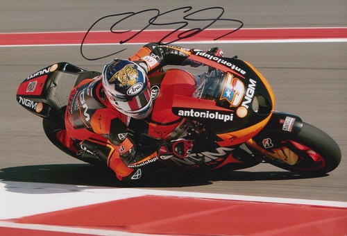 Colin edwards hand signed ngm - colin,