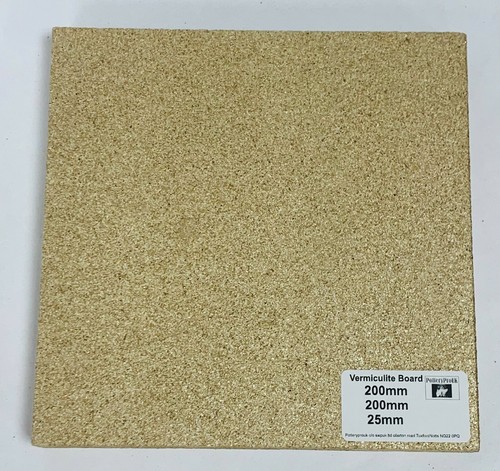 Vermiculite 200x200x25mm heat - vermiculite,