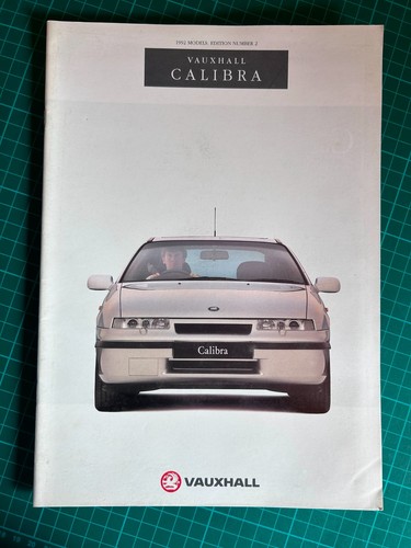 Vauxhall calibra 1992 edition - vauxhall,