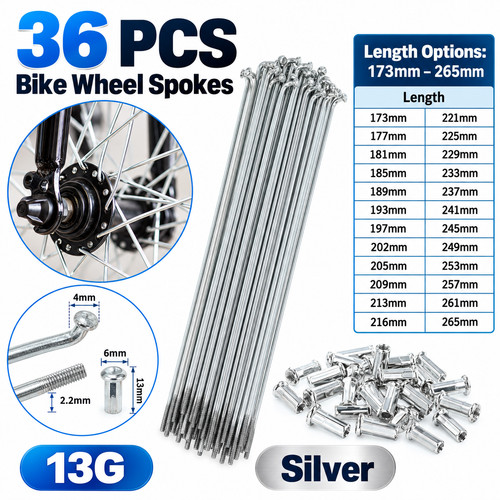 Motorcycle spokes 3mm carbon - 3mm,