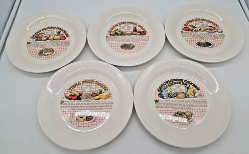Vintage retro recipe - vintage, set