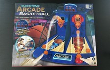 Double Shot Basketball Arcade Table Board Game LED Electronic Scoreboard