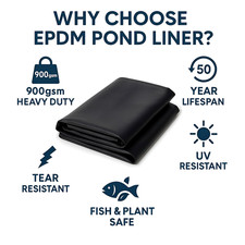 Flexible Garden Pond Liner 900