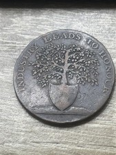 Industry Leads To Honour Token, J Morse, 1796, Rare