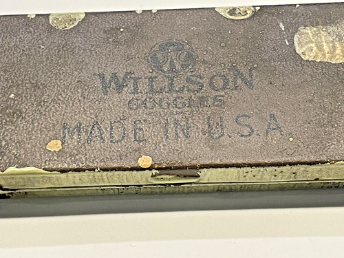 Vintage willson goggles metal - willson,
