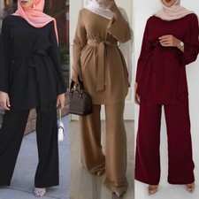 2pcs Muslim Set Women Long