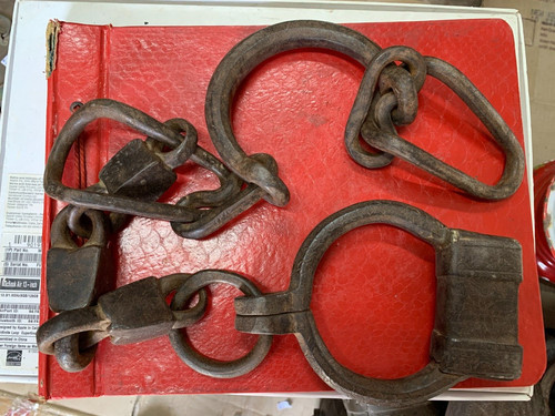 Antique old hand - old, iron