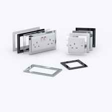 Double Single Socket Switch