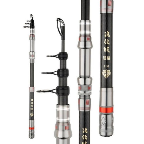 Portable telescopic fishing - telescopic,