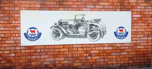 Morris minor seater banner - minor,