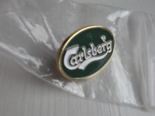 Carlsberg oval enamel stud