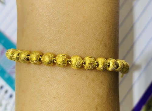 24k solid yellow gold - solid,