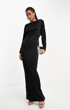 TFNC Womens Black Maxi Dress