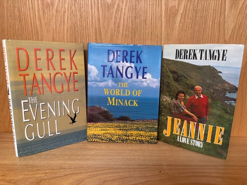 Derek tangye signed books - tangye,