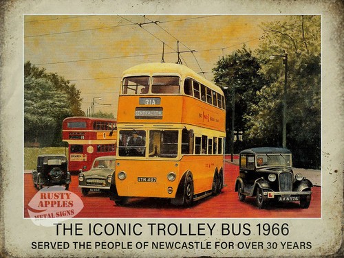 Iconic trolley bus serving the - trolley,
