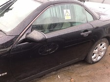 Mercedes Slk R170 Passenger Side Front Door Black Breaking 