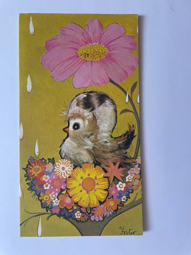 Vintage 1970s easter card - vintage,