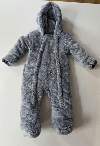 Grey faux fur - grey, baby