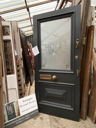 Antique front door victorian - -,