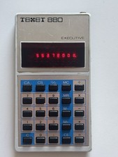 Texet 880 Red LED Calculator