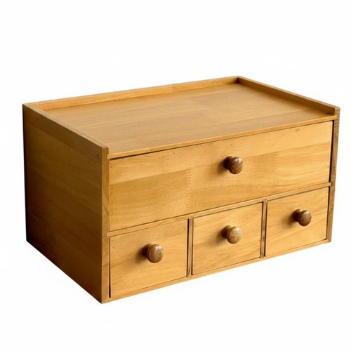 Wooden desktop storage - wooden, cabinet