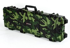 Large hard gun case in camo 