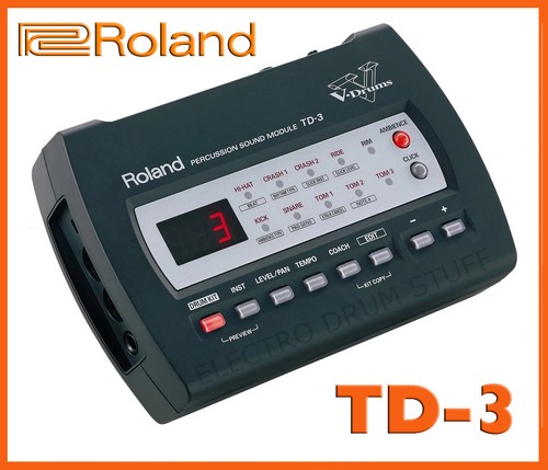 Roland drums td 3 - v, td-3