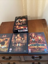 The Mummy Legends 3-Disc DVD Box Set Mummy Returns Scorpion King