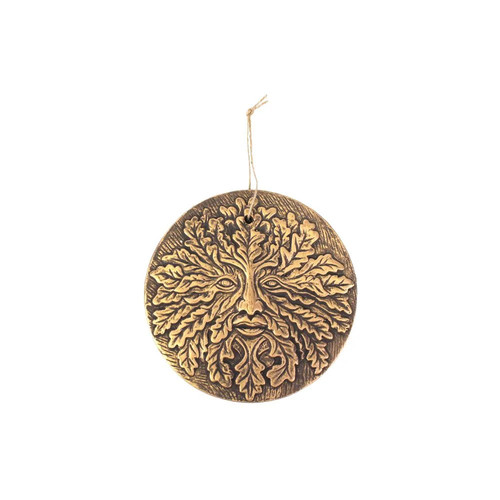 Green man terracotta wall - terracotta,