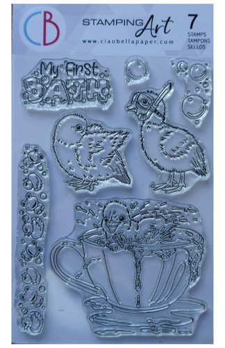 Ciao bella clear acrylic stamp - ciao,