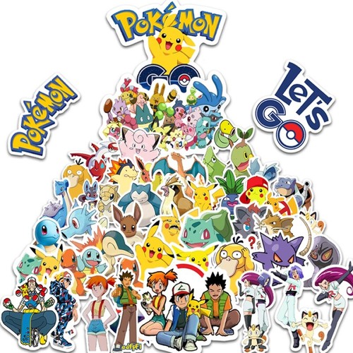 Pokemon stickers vinyl car - stickers,