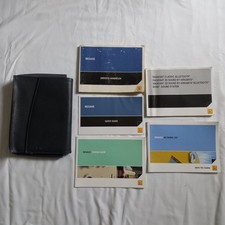 RENAULT MEGANE OWNERS MANUAL HANDBOOK & WALLET DRIVER PACK 2008-2012