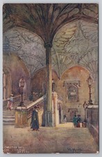 Oxford Postcard Christ Church Hall art by W. Matthison Matthison Series (1143)
